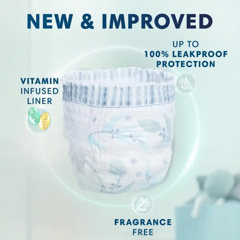 Pampers Pure Protection Training Underwear, Unisex, Size 4T5T, 52 Count, Premium, Hypoallergenic, Soft, Absorbent