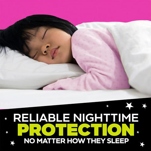Ninjamas Girls Bedwetting Nighttime Underwear - Size L (64-95+ lbs), 11 Count, Overnight Protection, Ultra Absorbent, Hypoallergenic
