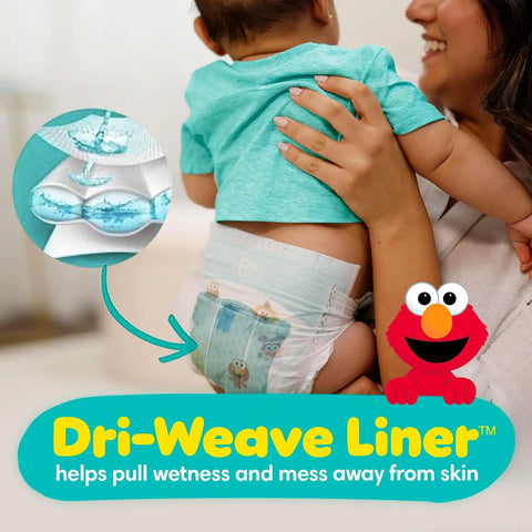 Pampers Diapers - Baby Dry - Size 5, 24 Count, Absorbent Disposable Infant Diaper (Packaging May Vary)