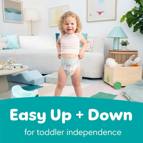 Pampers Easy Ups Pull On Training Underwear Boys, 5T-6T, 2 Month Supply (2 x 84 Count) with Sensitive Water Based Baby Wipes 12X Multi Pack Pop-Top and Refill (1008 Count)