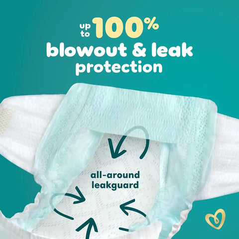 Pampers Swaddlers Disposable Baby Diapers Size 5, One Month Supply (132 Count) with Sensitive Water Based Baby Wipes 4X Pop-Top Packs (336 Count) [Packaging May Vary]