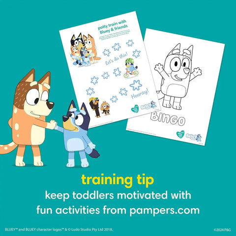 Pampers Easy Ups and Baby Wipes - Pull On Disposable Potty Training Underwear for Boys and Girls, Size 7 (5T-6T), 84 Count, ONE MONTH SUPPLY with Sensitive Wipes, 6X Pop-Top Packs, 336 Count